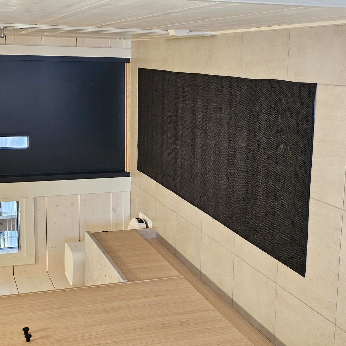 Linnea käytävämatto 80x150 cm musta